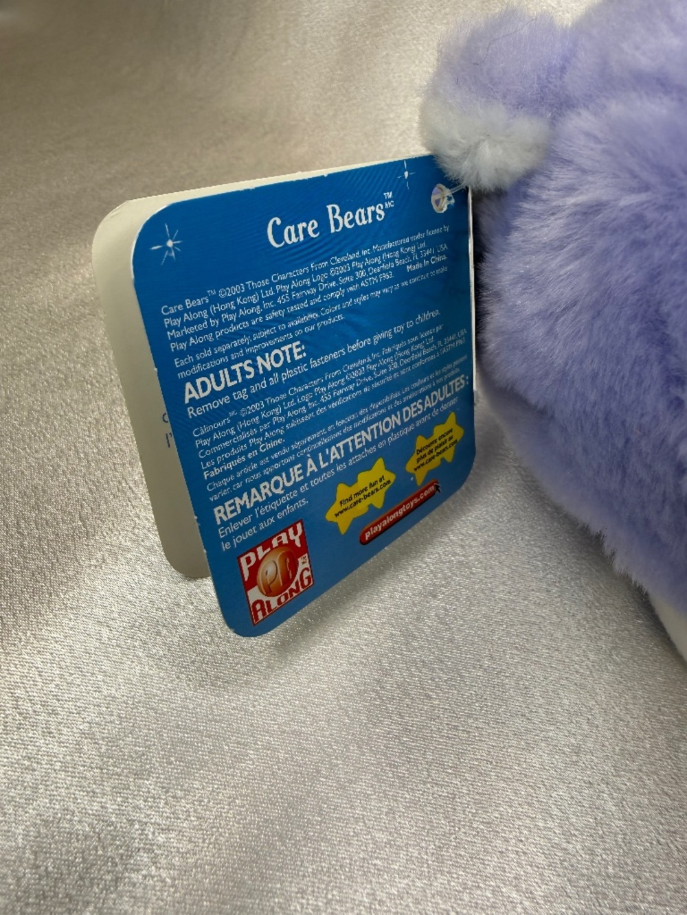 Rare Vintage Care Bears Harmony Bear with Tags - 20th Anniversary Edition - Picture 5 of 5